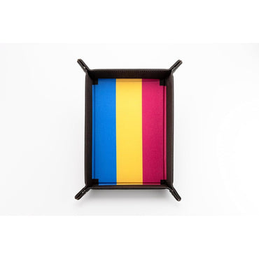 Fanroll: Pride Fold Up Velvet Dice Tray: Pan