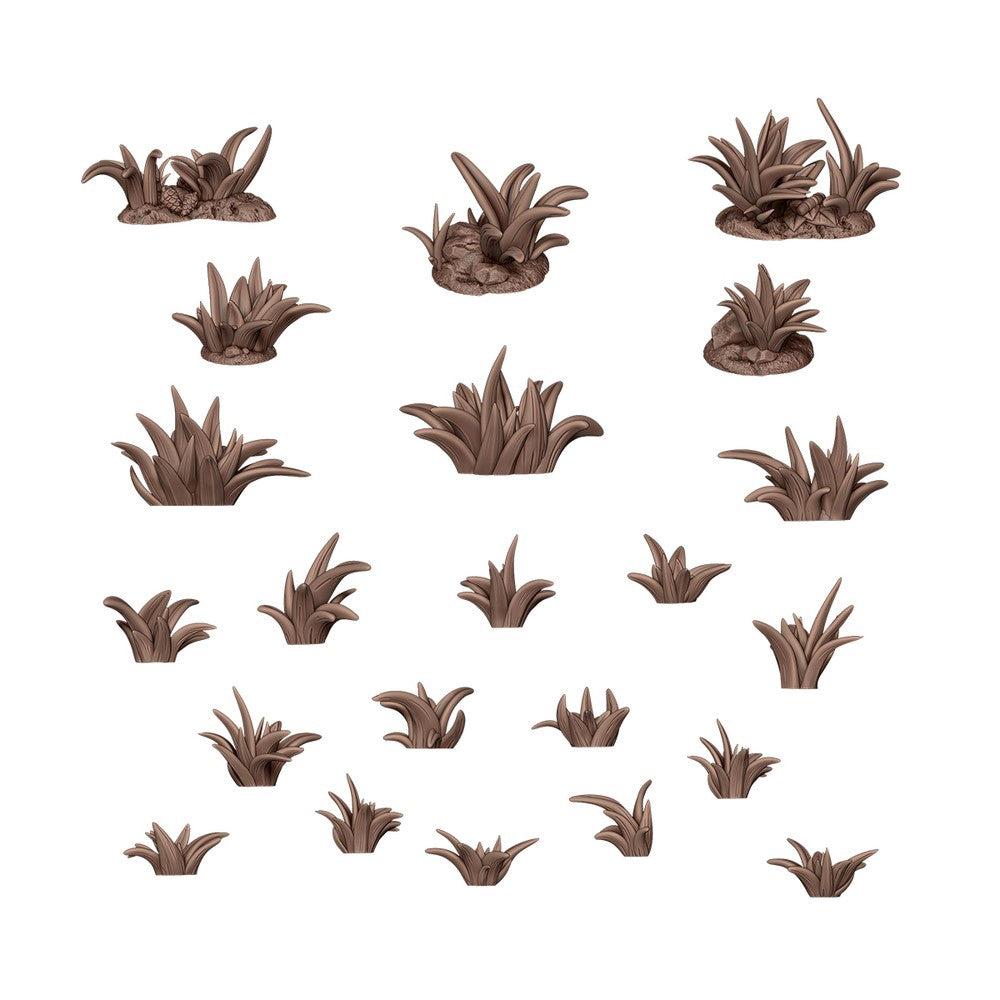 AKBIT0001 AK Interactive - Basing Bits - Grass Tufts - 22 Pieces