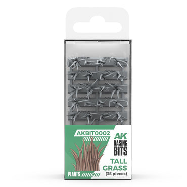 AKBIT0002 AK Interactive - Basing Bits - Tall Grass - 35 Pieces