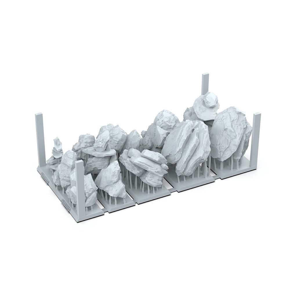AKBIT0003 AK Interactive - Basing Bits - Rocks & Tors - 12 Pieces
