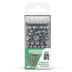 AKBIT0005 AK Interactive - Basing Bits - Forest Mushrooms - 63 Pieces
