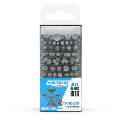 AKBIT0008 AK Interactive - Basing Bits - Candles - 73 Pieces