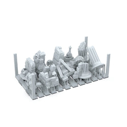 AKBIT0012 AK Interactive - Basing Bits - Village Ruins - 12 Pieces