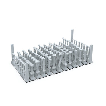 AKBIT0013 AK Interactive - Basing Bits - Human Bones - 120 Pieces