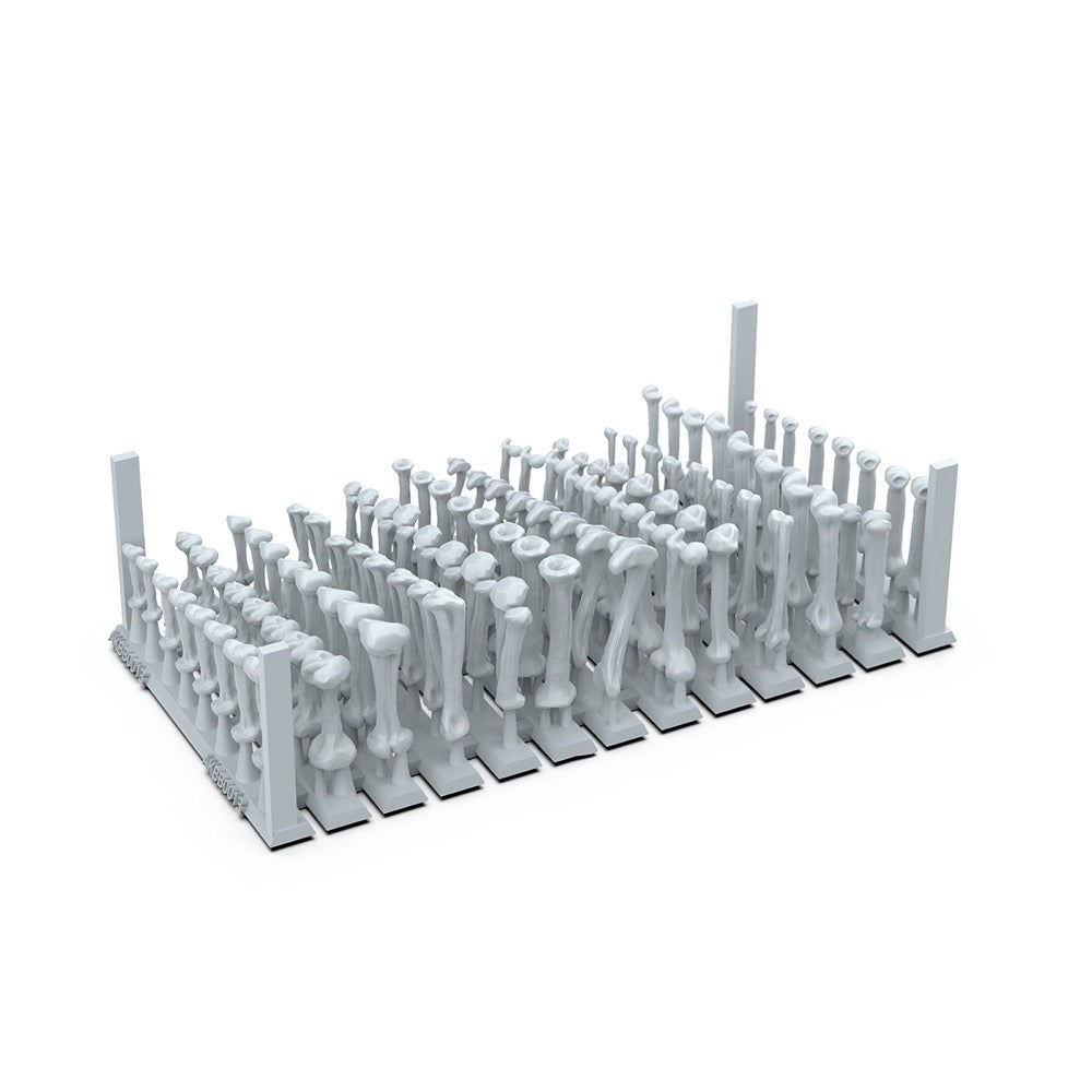 AKBIT0013 AK Interactive - Basing Bits - Human Bones - 120 Pieces
