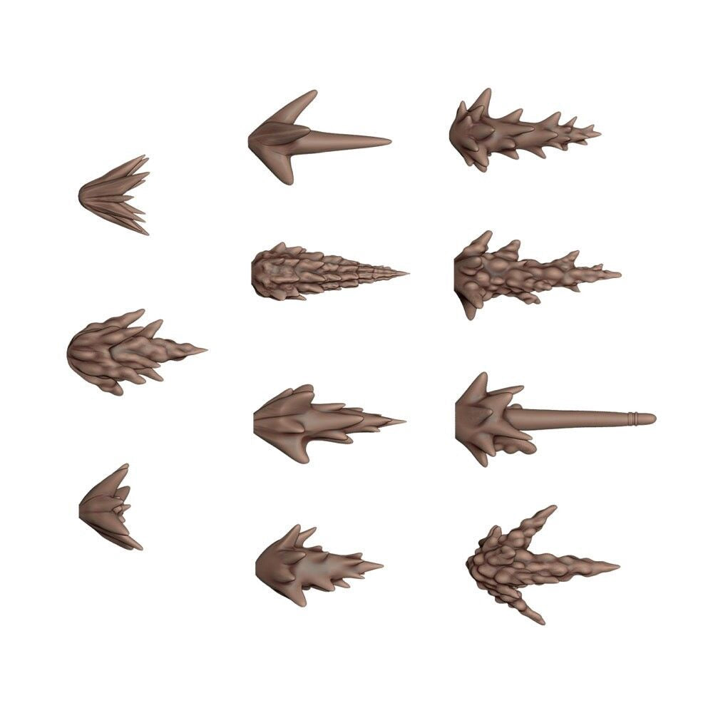 AK Interactive - Basing Bits - Weapons Shot Fx - 54 Pieces