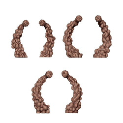 AK Interactive - Basing Bits - Jump-Pack Trail Fx - 6 Pieces