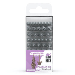 AKBIT0019 AK Interactive - Basing Bits - Plasma Fx - 54 Pieces