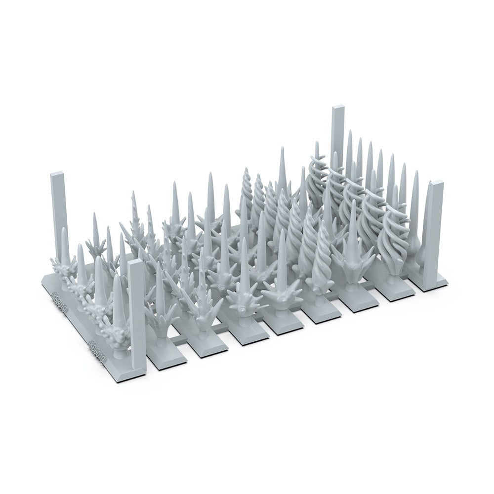 AKBIT0019 AK Interactive - Basing Bits - Plasma Fx - 54 Pieces