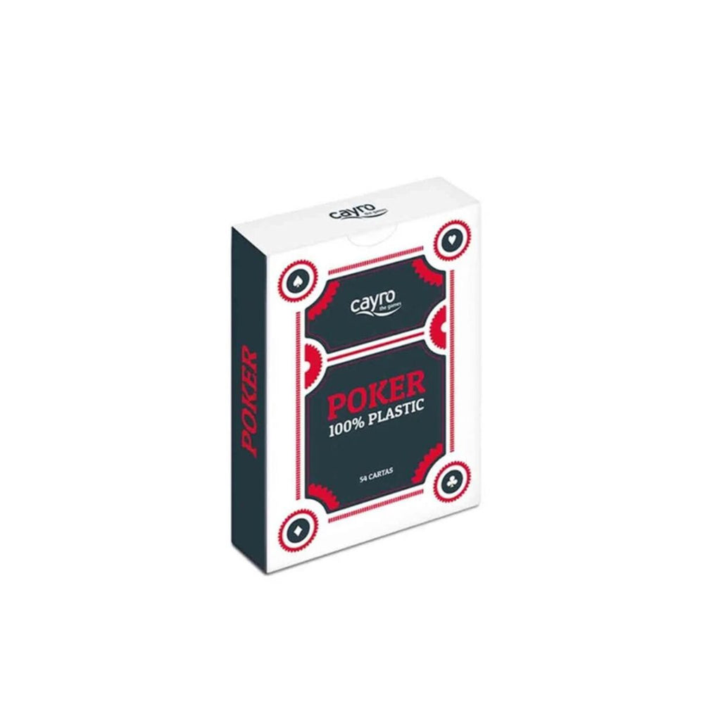 100% Plastic Playing Cards Poker Size