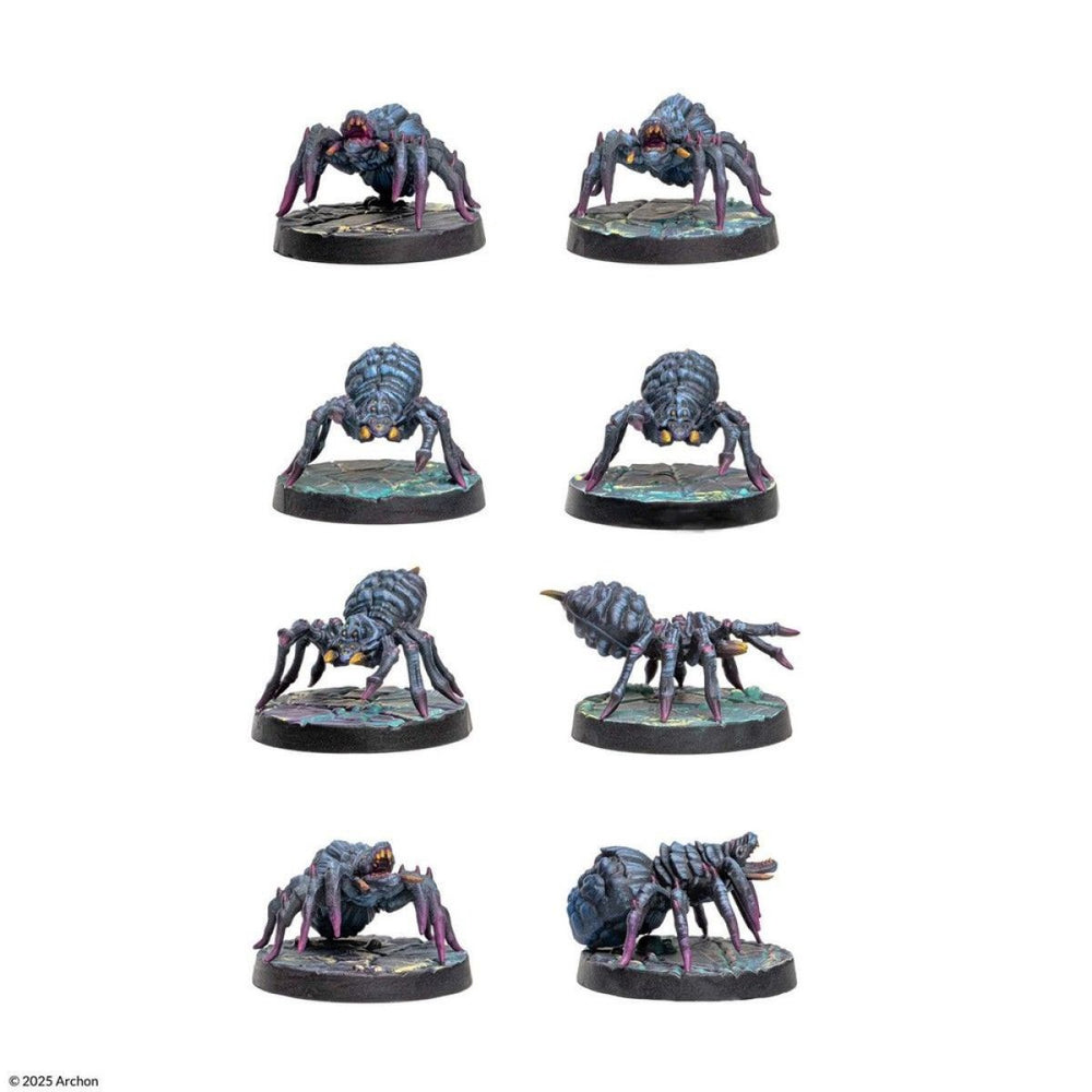 Dungeons & Lasers: Miniatures - Cave Spiders