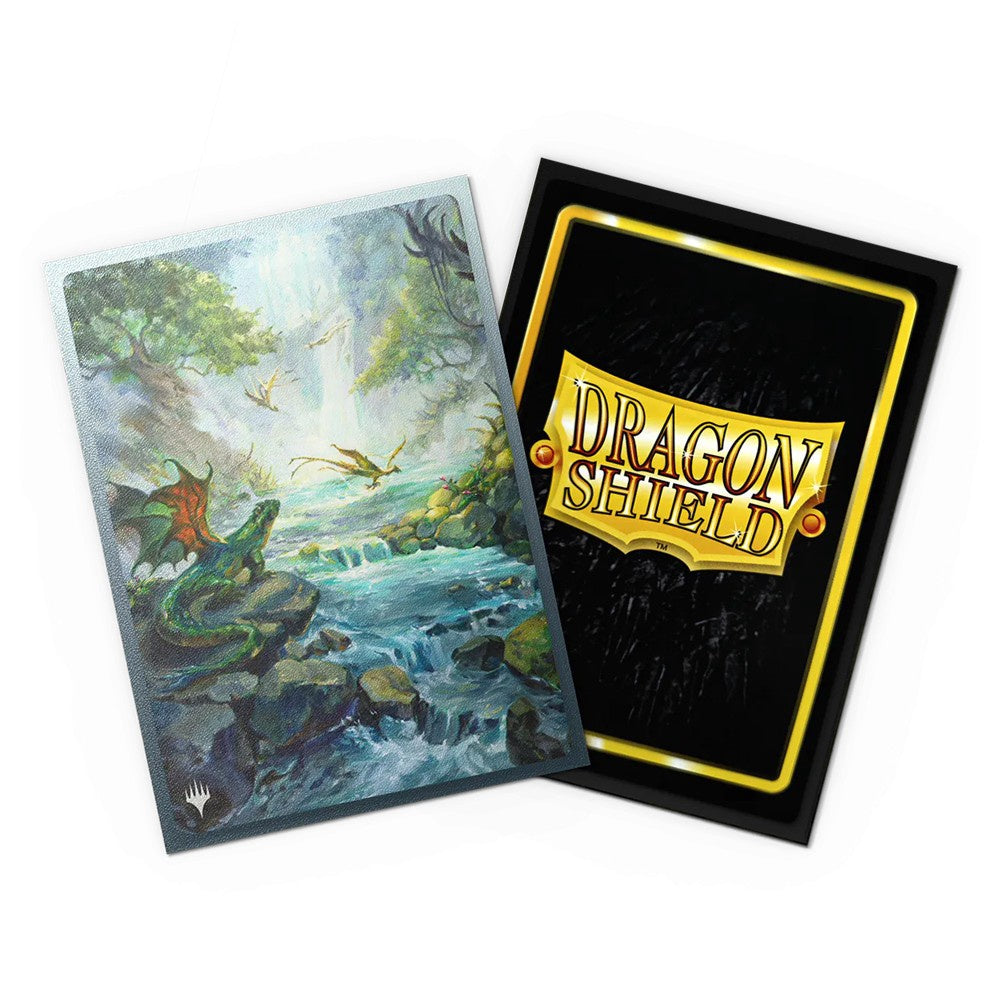 Dragon Shield: Sleeves – Matte Dual Art – MTG Landfall Series: Misty Rainforest