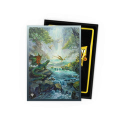 Dragon Shield: Sleeves – Matte Dual Art – MTG Landfall Series: Misty Rainforest