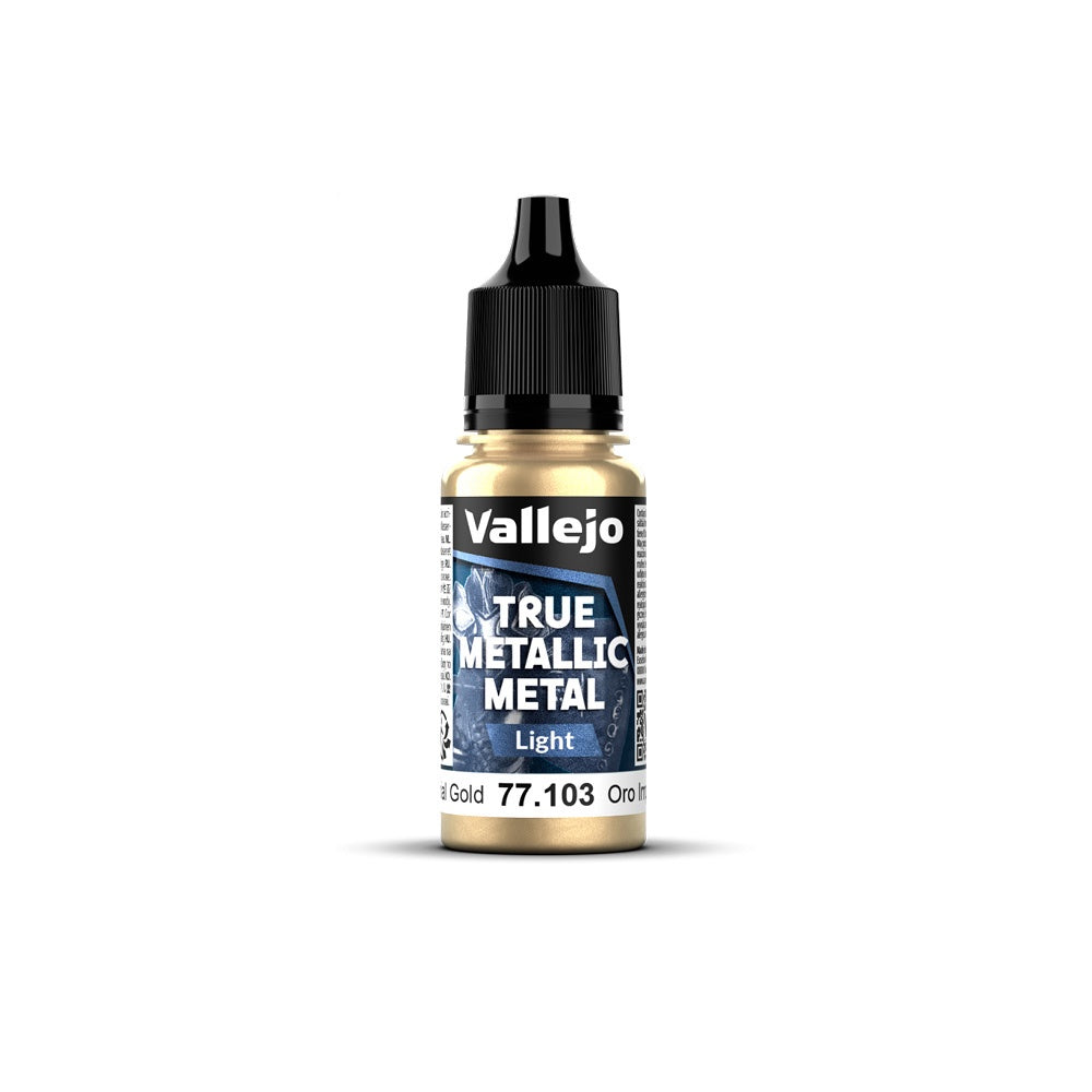 Vallejo - True Metallic Metal - Imperial Gold 18ml (Light)