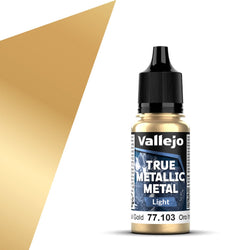 Vallejo - True Metallic Metal - Imperial Gold 18ml (Light)