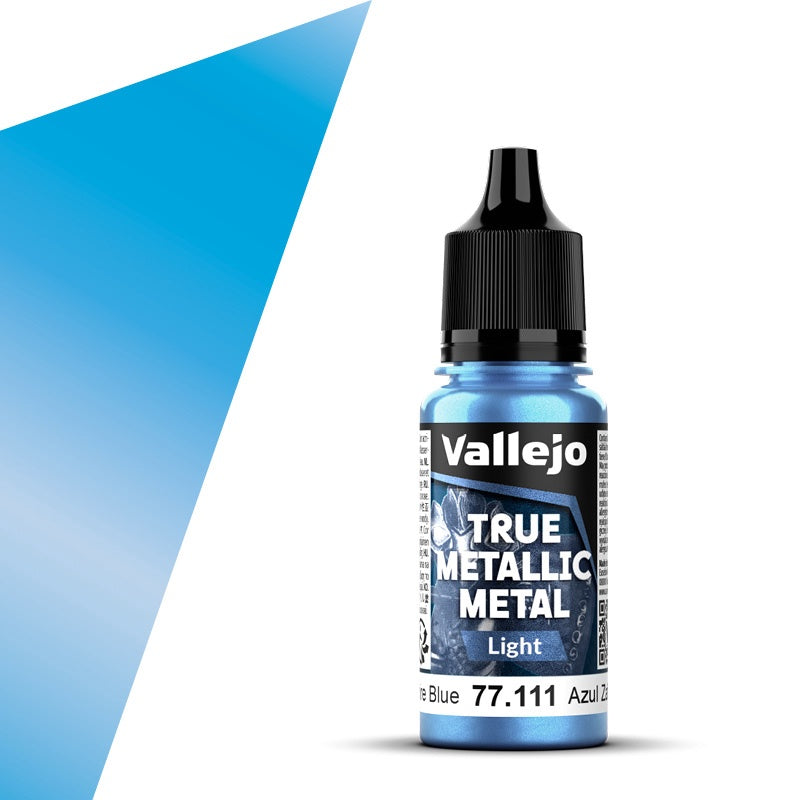 Vallejo - True Metallic Metal - Sapphire Blue 18ml (Light)