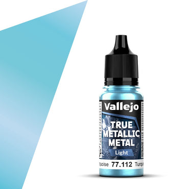 Vallejo - True Metallic Metal - Hydra Turquoise 18ml (Light)