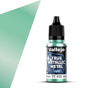 Vallejo - True Metallic Metal - Beetle Green 18ml (Light)