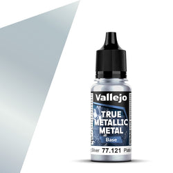 Vallejo - True Metallic Metal - Sterling Silver 18ml (Base)