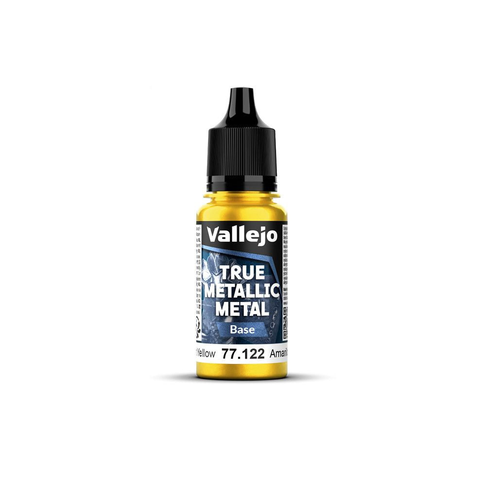 Vallejo - True Metallic Metal - Radiant Yellow 18ml (Base)