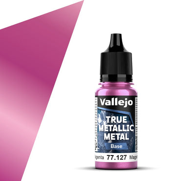 Vallejo - True Metallic Metal - Crimson Magenta 18ml (Base)
