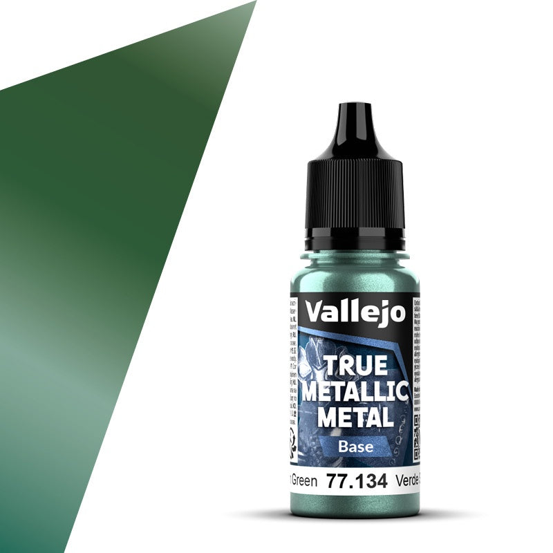 Vallejo - True Metallic Metal - Dusken Green 18ml