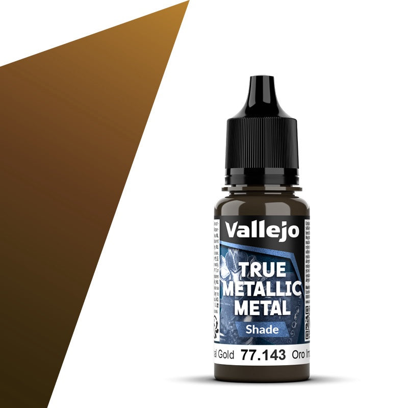 Vallejo - True Metallic Metal - Imperial Gold 18ml (Shade)