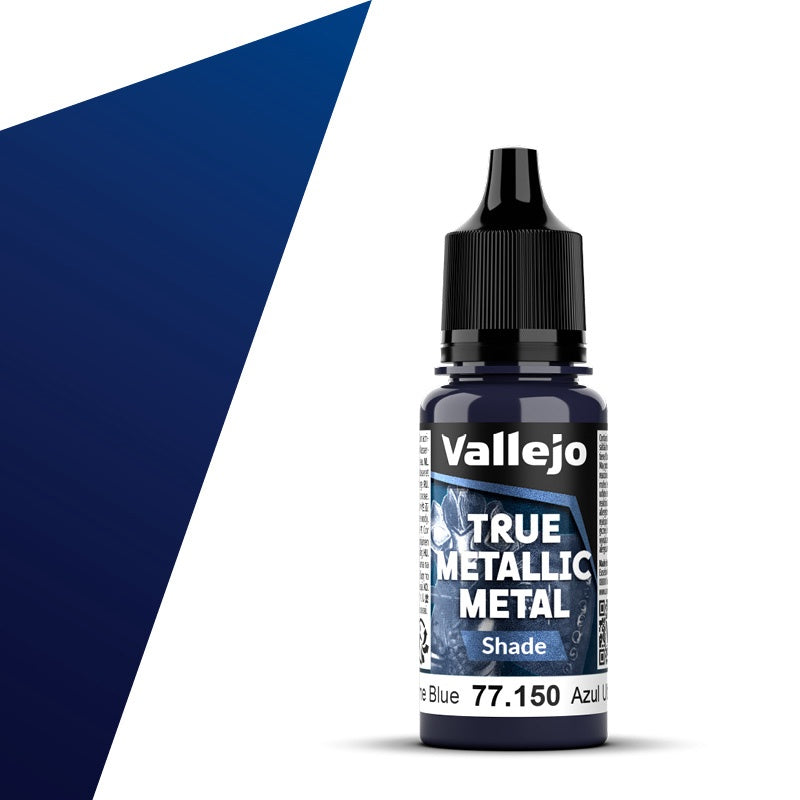 Vallejo - True Metallic Metal - Ultramarine Blue 18ml (Shade)