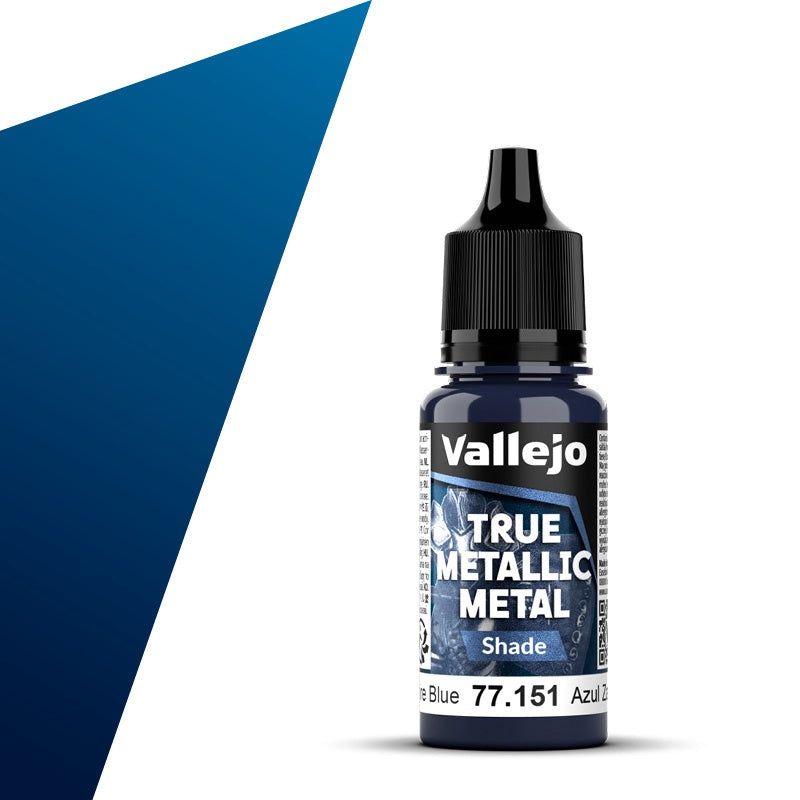 Vallejo - True Metallic Metal - Sapphire Blue 18ml (Shade)