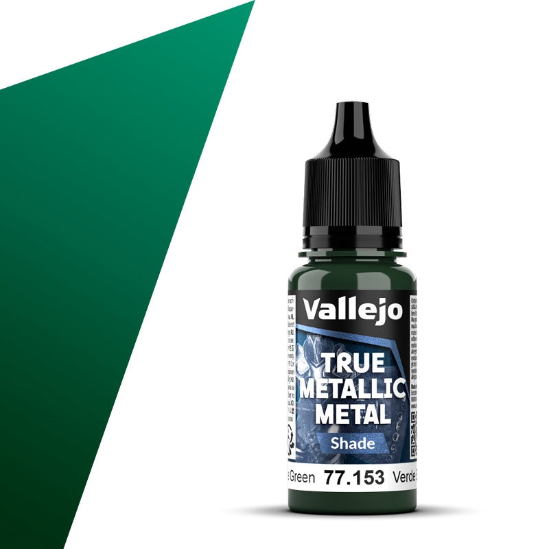 Vallejo - True Metallic Metal - Beetle Green 18ml (Shade)