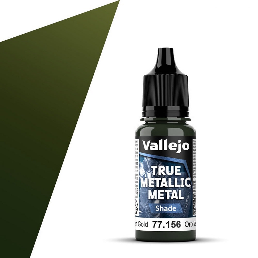 Vallejo - True Metallic Metal - Greenish Gold 18ml (Shade)