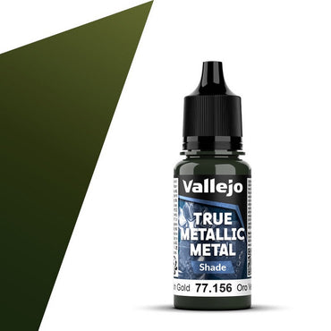 Vallejo - True Metallic Metal - Greenish Gold 18ml (Shade)