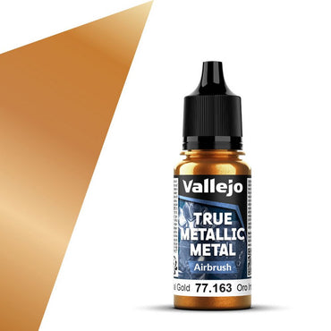 Vallejo - True Metallic Metal - Imperial Gold 18ml (Airbrush)