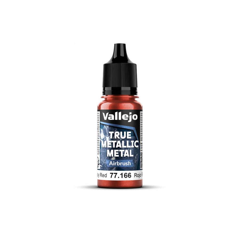 Vallejo - True Metallic Metal - Ruby Red 18ml (Airbrush)