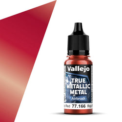 Vallejo - True Metallic Metal - Ruby Red 18ml (Airbrush)