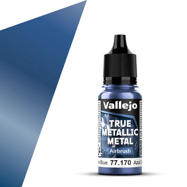 Vallejo - True Metallic Metal - Ultramarine Blue 18ml (Airbrush)