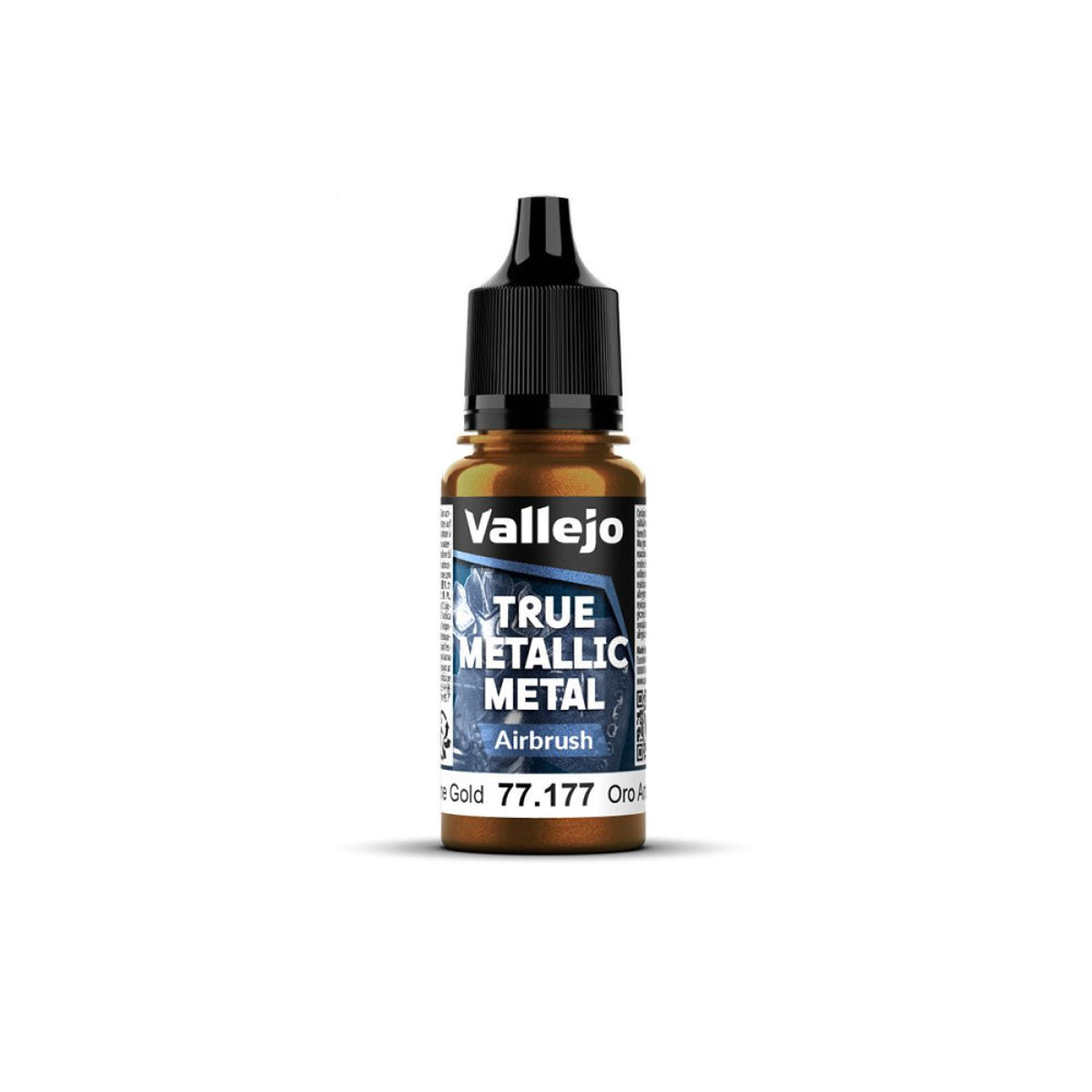 Vallejo - True Metallic Metal - Arcane Gold 18ml (Airbrush)