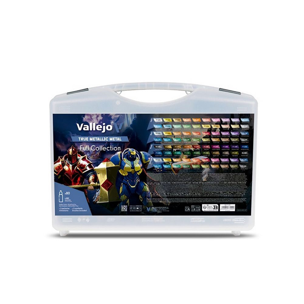 Vallejo - True Metallic Metal - Color Case (80)