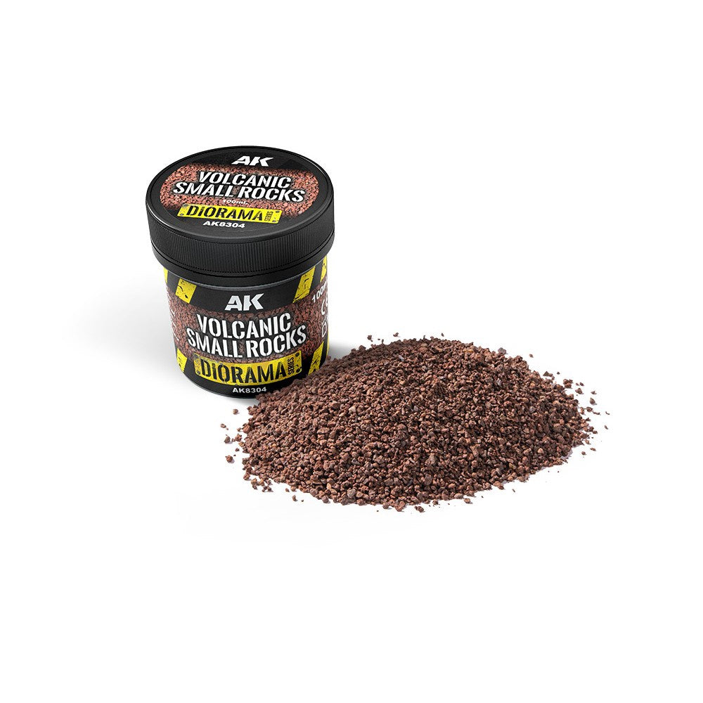 AK Interactive - Dioramas - Volcanic Small Rocks 100ml