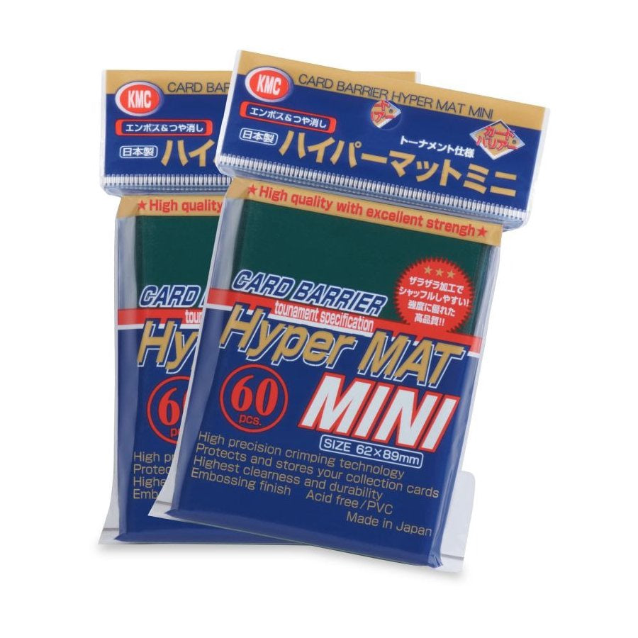 KMC: Mini Sleeves – Hyper MAT: Green