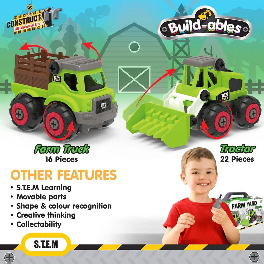 Puzzle - Build-Ables Farm Yard 2-In-1
