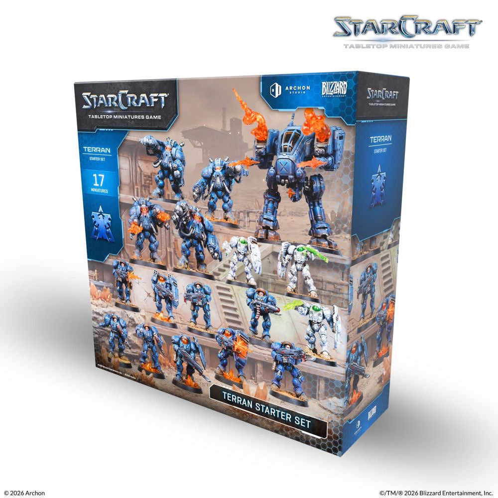 Starcraft Miniatures Games: Terran Starter Set
