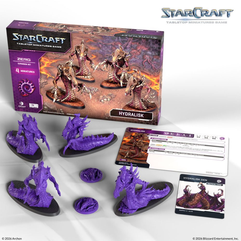 Starcraft Miniatures Games: Zerg - Hydralisk - Expansion Set