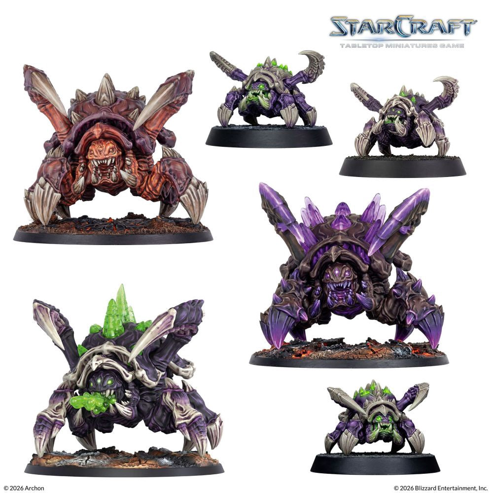 Starcraft Miniatures Games: Zerg - Roach - Expansion Set