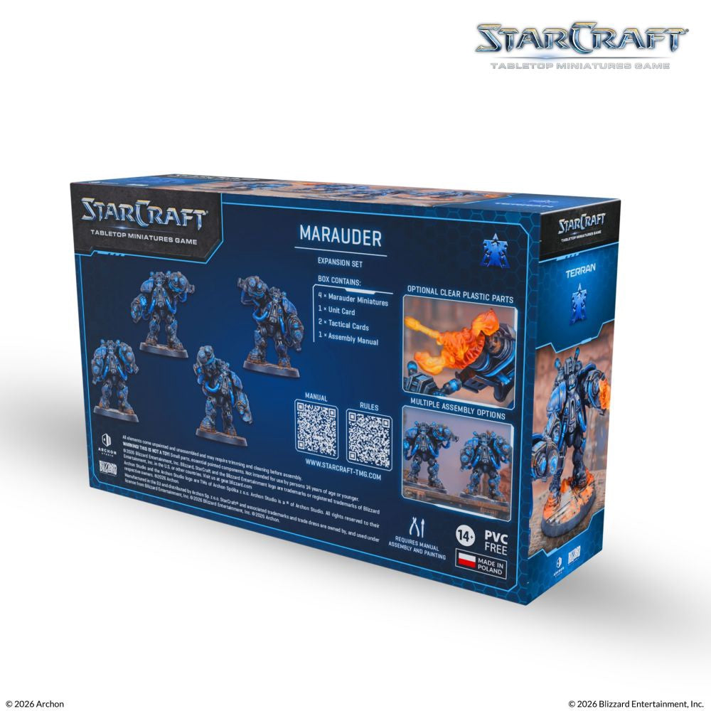 Starcraft Miniatures Games: Terran - Marauder - Expansion Set