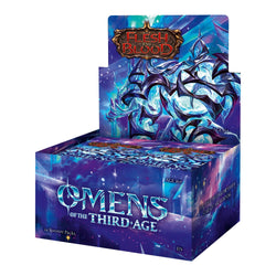 Flesh and Blood - Omens of the Third Age Booster Display