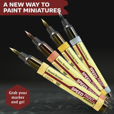 Army Painter - Speedpaint - Speedpaint Marker Metallics Set