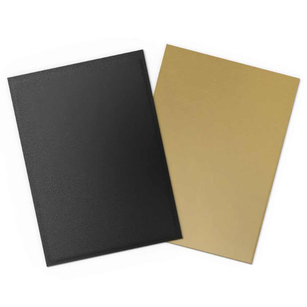 Dragon Shield: Sleeves – Matte Dual – Black & Gold