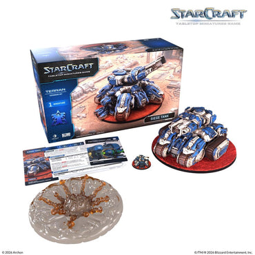 Starcraft Miniatures Games: Terran - Siege Tank - Expansion Set