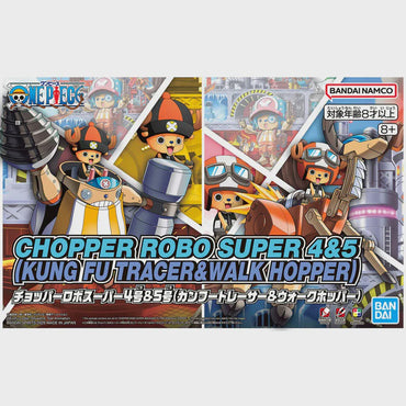 Bandai Chopper Robo Super 4&5 (Kung Fu Tracer &Walk Hopper)
